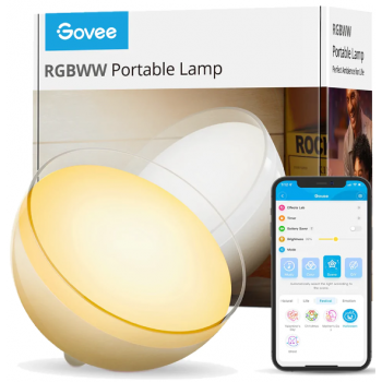 Govee 氣氛便攜式枱燈 (藍牙 & Wi-Fi版) (H6058201-OF-UK)